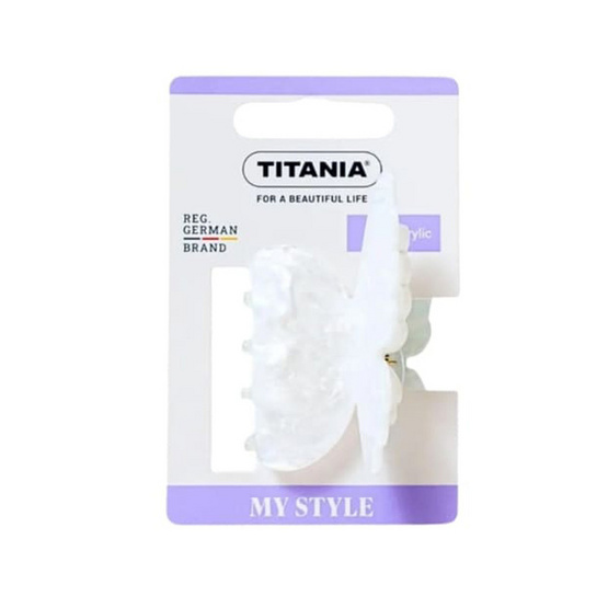 TITANIA Hair Clip กิ๊บหนีบผม สี Butterfly White Glow
