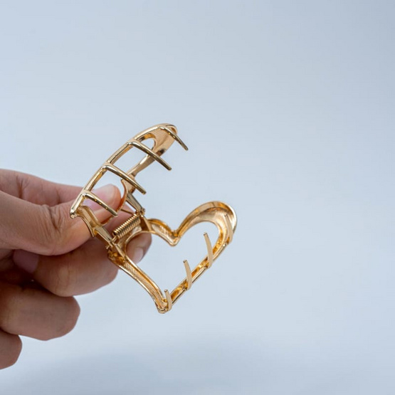 TITANIA Hair Clip กิ๊บหนีบผม สี Golden Heartbea