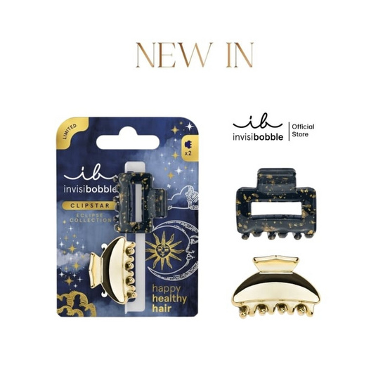 INVISIBOBBLE กิ๊บหนีบผม CLIPSTAR S Eclipse Lunar Glam 2pc