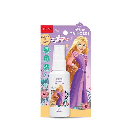 ยูสตาร์ เพอร์ฟูม แฮร์ แอนด์ บอดี้ มิสท์ 30 กรัม #บลอสซั่ม แอนด์ บีลีฟ