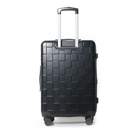 SUN SIRI กระเป๋าเดินทาง ABS ขนาด 24 นิ้ว 4 ล้อคู่ รุ่น SquareD 8233