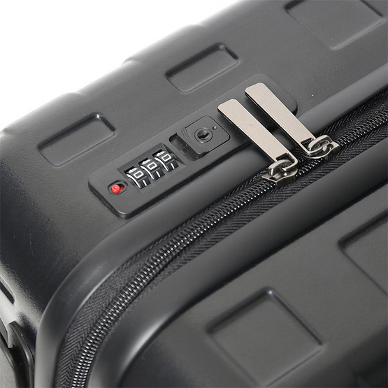 SUN SIRI กระเป๋าเดินทาง ABS ขนาด 24 นิ้ว 4 ล้อคู่ รุ่น SquareD 8233