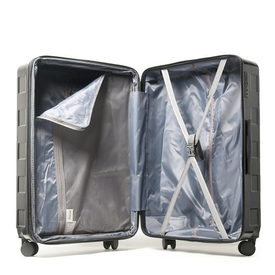 SUN SIRI กระเป๋าเดินทาง ABS ขนาด 28 นิ้ว 4 ล้อคู่ รุ่น SquareD 8233