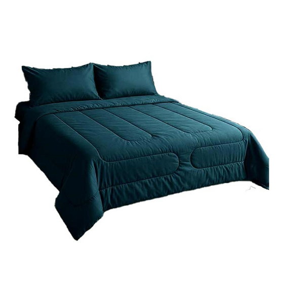 CHARM ชุดเครื่องนอน รุ่น Classic ผ้าซาติน สี Emerald Green