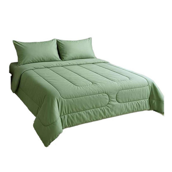 CHARM ชุดเครื่องนอน รุ่น Classic ผ้าซาติน สี Sage Green