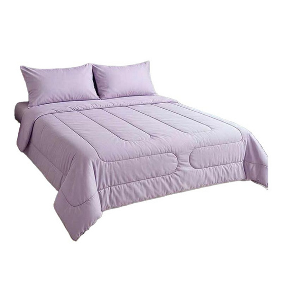 CHARM ชุดเครื่องนอน รุ่น Classic ผ้าซาติน สี Lavender