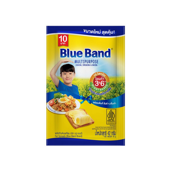 บลูแบนด์ มาการีนรสออริจินอล 42 กรัม (แพ็ก 6 ชิ้น)