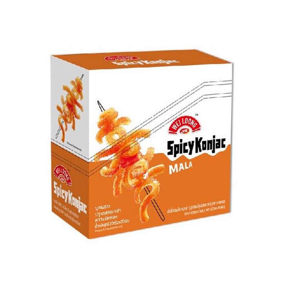 เว่ยหลง บุกแซ่บปรุงรสหม่าล่า 20 กรัม (แพ็ก 20 ชิ้น)