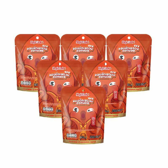 เมจิกคุก บุกปรุงรสหม้อไฟสไตล์เสฉวน 55 กรัม (แพ็ก 6 ชิ้น)