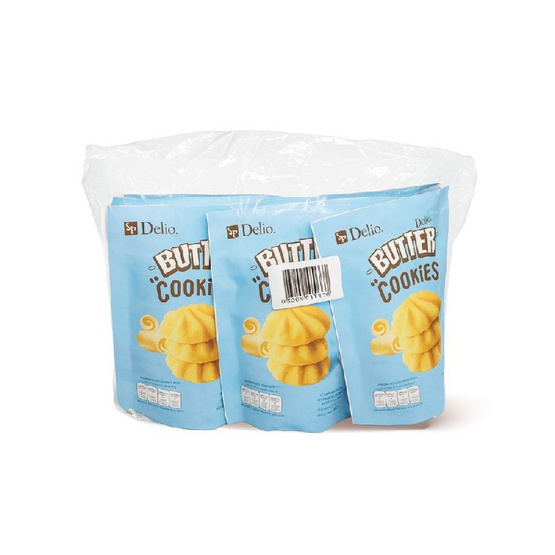 เดลิโอ คุกกี้รสเนย 50 กรัม (แพ็ก 6 ชิ้น)