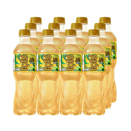 โอโร่ กลิ่นน้ำผึ้งมะนาวโซดา 465 มล. (แพ็ก 12  ขวด)