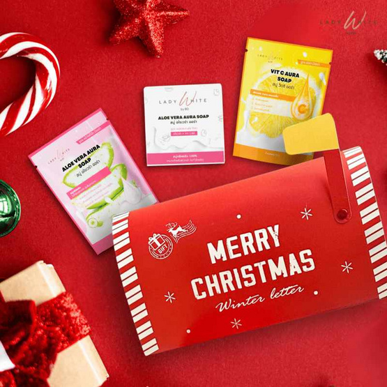 Lady White Christmas Gift Set