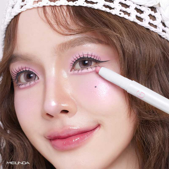 Meilinda อายแชโดว์ Glassy Glow Shadow Stick 1.5 กรัม