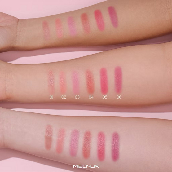 Meilinda บลัชออน Dewy Blush Stick 6 กรัม