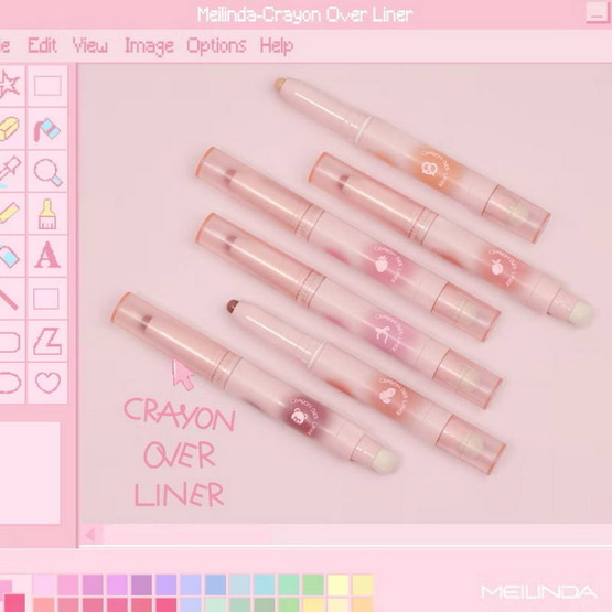 Meilinda ดินสอเขียนขอบปาก Crayon Over Liner 1.2 กรัม