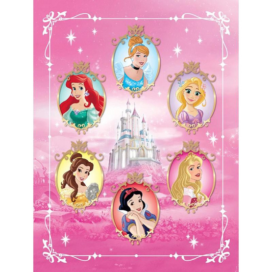 B-KIDS สมุดขูดภาพสีรุ้ง Scratch Magic Art - DISNEY PRINCESS