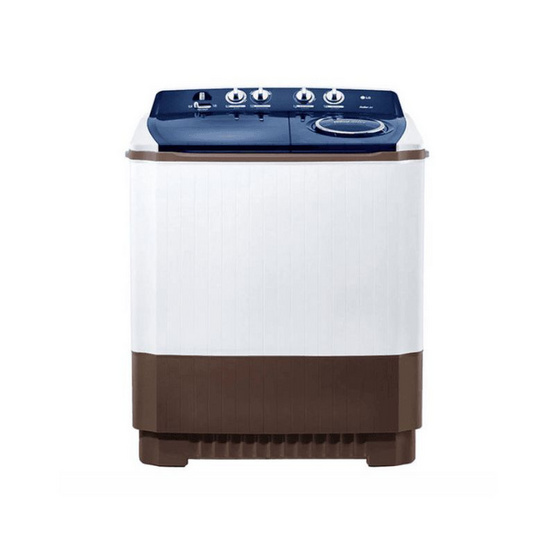 LG เครื่องซักผ้า 2 ถัง 12 กิโลกรัม รุ่น TT12WARG ขาว