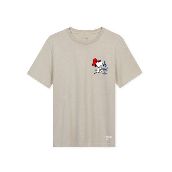 GQ Easy จีคิว อีซี่ เสื้อสนูปปี้ สีเบจ ทรงปกติ