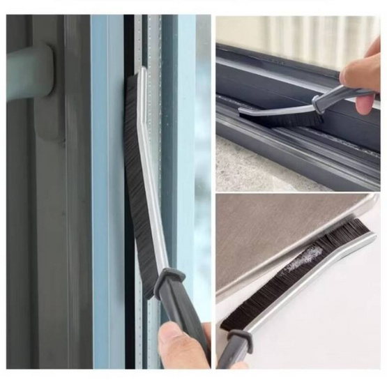 homely & clean แปรงทำความสะอาดมุ้งลวด 2in1 รุ่น W-046