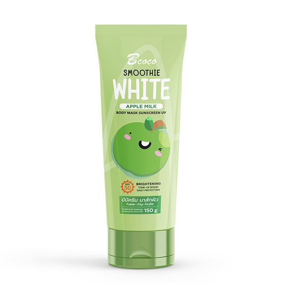 Bcoco บอดี้โลชั่น  Smoothie White Body Mask Lotion (apple) 150กรัม