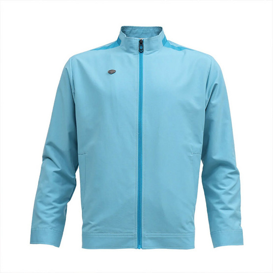GRAND SPORT เสื้อแจ็คเก็ตตัดต่อบ่า 2025 สีฟ้า รุ่น 030004