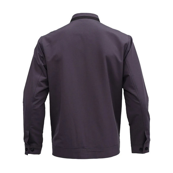 GRAND SPORT เสื้อแจ็คเก็ตตัดต่อบ่า 2025 สีเทา รุ่น 030004