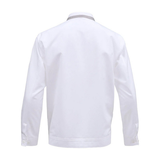 GRAND SPORT เสื้อแจ็คเก็ตตัดต่อบ่า 2025 สีขาว รุ่น 030004