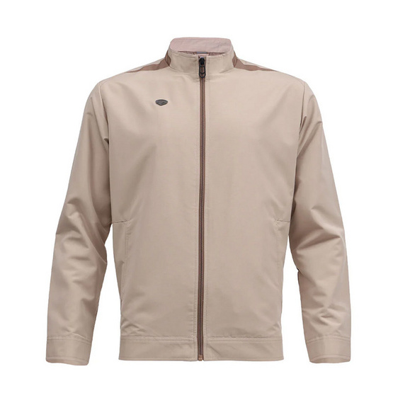 GRAND SPORT เสื้อแจ็คเก็ตตัดต่อบ่า 2025 สีเบจ รุ่น 030004