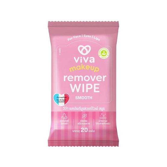 วีว่า เมคอัพ รีมูฟเวอร์ไวพ์ สมูธ 20 แผ่น (แพ็ก 6 ชิ้น)