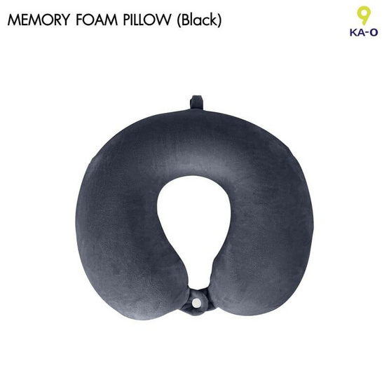 KA-O หมอนรองคอ Travel Memory Foam Neck Pillow