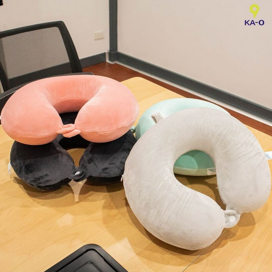 KA-O หมอนรองคอ Travel Memory Foam Neck Pillow
