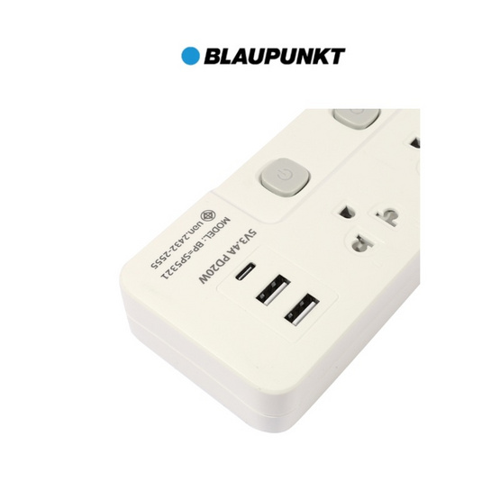 BLAUPUNKTรางปลั๊กไฟ รุ่น BP-SP3321 (3 เมตร)