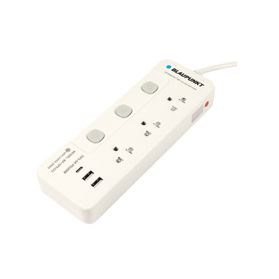 BLAUPUNKTรางปลั๊กไฟ รุ่น BP-SP5321 (5 เมตร)