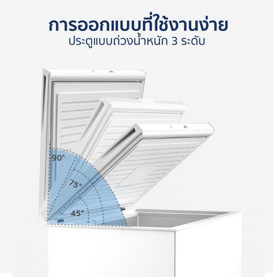 Worldtech ตู้แช่แข็ง 199 ลิตร รุ่น WT-FZ200_WHT