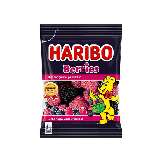 ฮาริโบ้ เยลลี่กลิ่นเบอร์รี่ 45 กรัม (แพ็ก 8 ชิ้น)