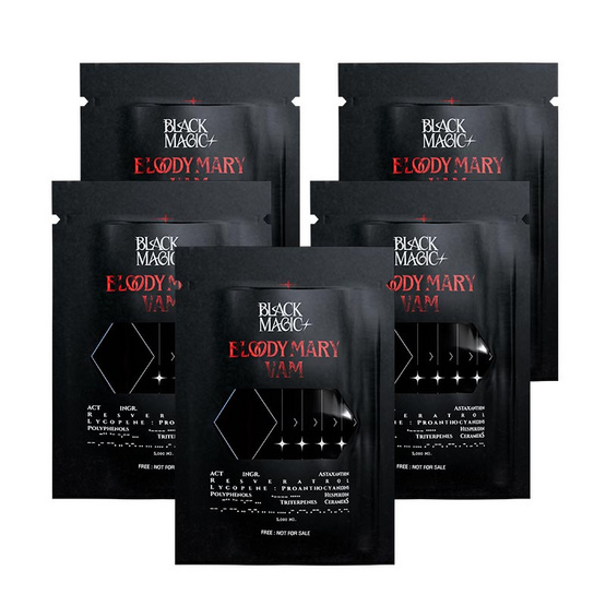 (Black Magic) บลัดดี้ แมรี่ แวม บรรจุ 15 ซอง แถม 5 ซอง