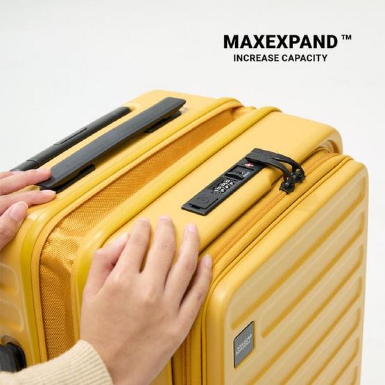 BAGGAGE LUGGAGE กระเป๋าเดินทาง รุ่น WILSON สี YELLOW