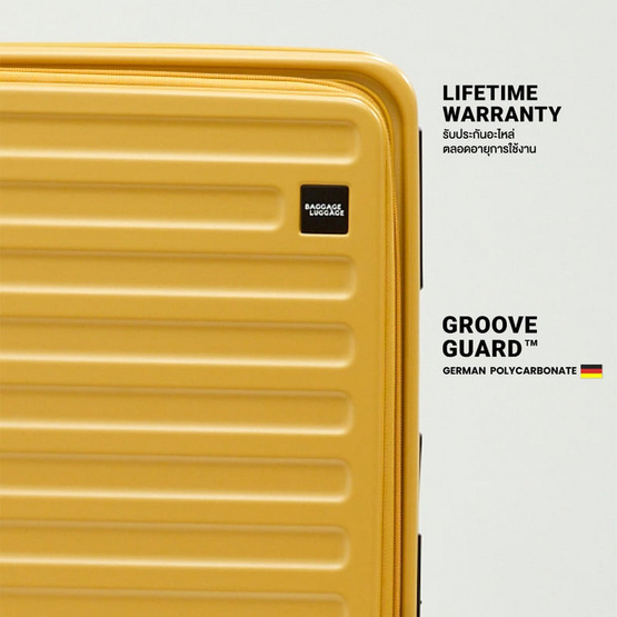 BAGGAGE LUGGAGE กระเป๋าเดินทาง รุ่น WILSON สี GREY