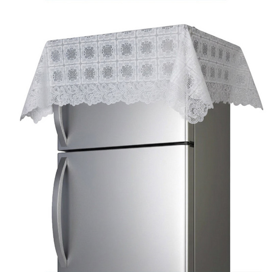 Polyhome พลาสติกลูกไม้คลุมตู้เย็น 50x150 cm L245