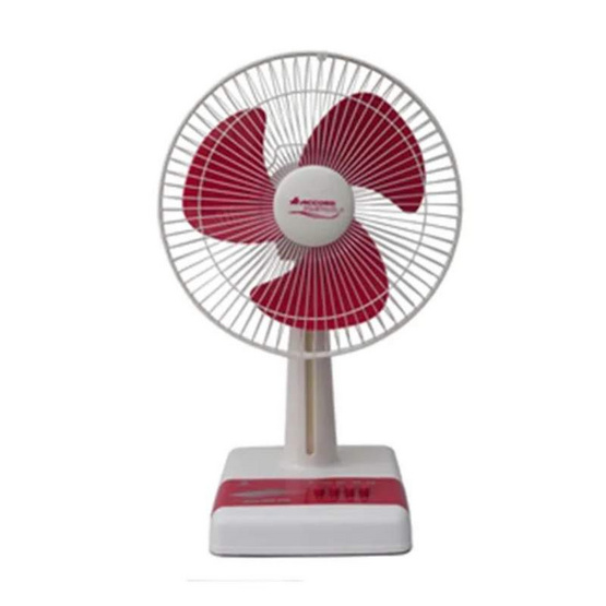 Accord พัดลมตั้งโต๊ะ 12 นิ้ว  ACCORD