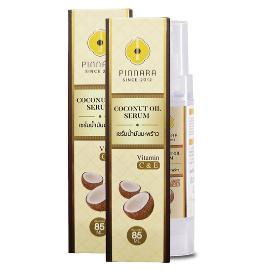 Pinnara เซรั่มน้ำมันมะพร้าว Coconut Oil serum 85 มล.