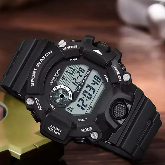 SANDA นาฬิกาข้อมือ รุ่น SW326-BK