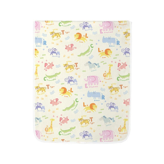 BABY TATTOO ผ้ารองกันปัสสาวะเด็ก ลาย A - Z  Size S  70x50 cm