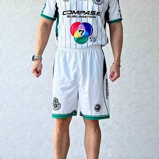 กางเกงฟุตบอลหมอนทองวิทยา สีขาว