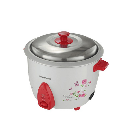 SMARTHOME หม้อหุงข้าวอุ่นทิพย์ 1.8 ลิตร รุ่น SRC1806 ขาว