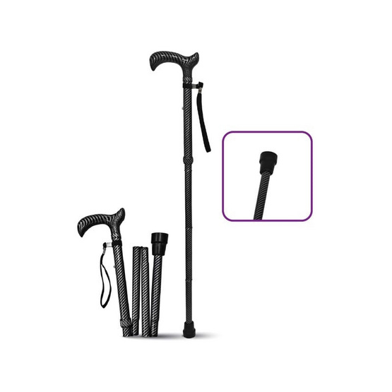 ALLWELL ไม้เท้าช่วยเดินพับได้ รุ่น GOLITE