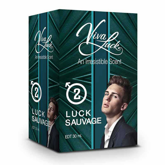 Vivaluck น้ำหอม Perfume กลิ่นLuck Sauvage 30 มล.