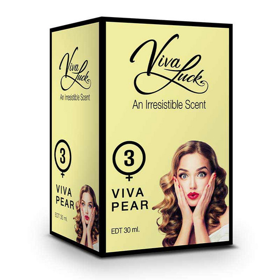 Vivaluck น้ำหอม Perfume กลิ่นViva Pear 30 มล.