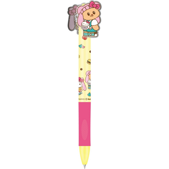 ปากกาเจล 0.5 มม. Hello Kitty x Butterbear (Box 12 ด้าม)