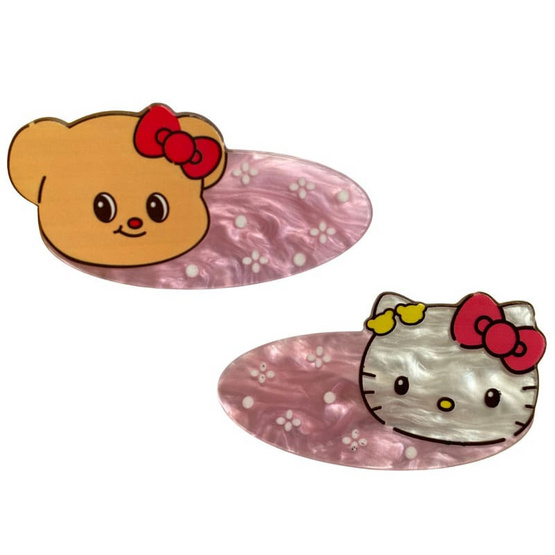 กิ๊ฟเซ็ทอุปกรณ์ตกแต่งผม Hello Kitty X Butterbear